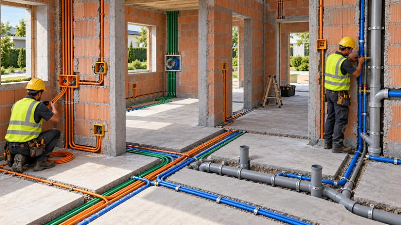 Hình GĐ05 – Điện, nước & mạng âm: Vật tư cần chuẩn bị